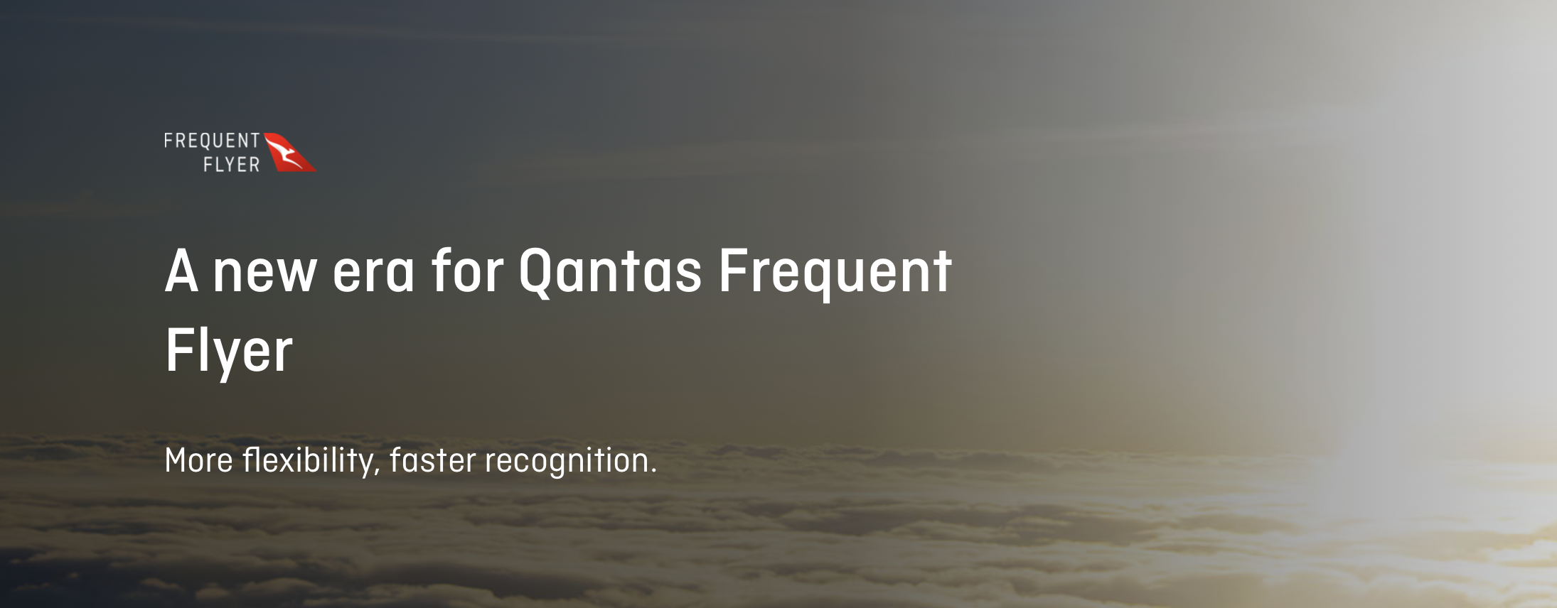 Screenshot of Qantas Frequent Flyer changes