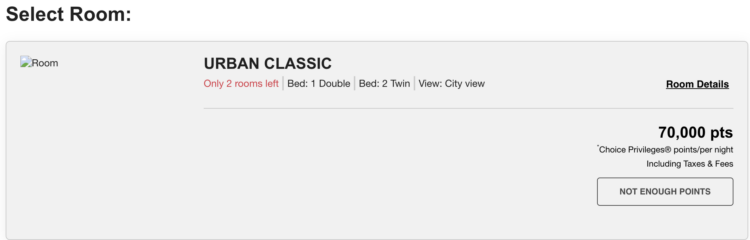 Preferred Hotels booking quirk