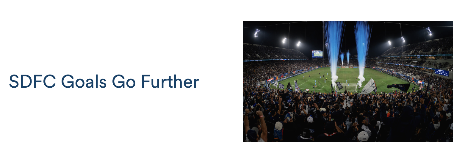 Screenshot of Goals Go Further