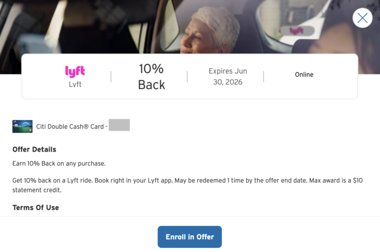 10% at Lyft