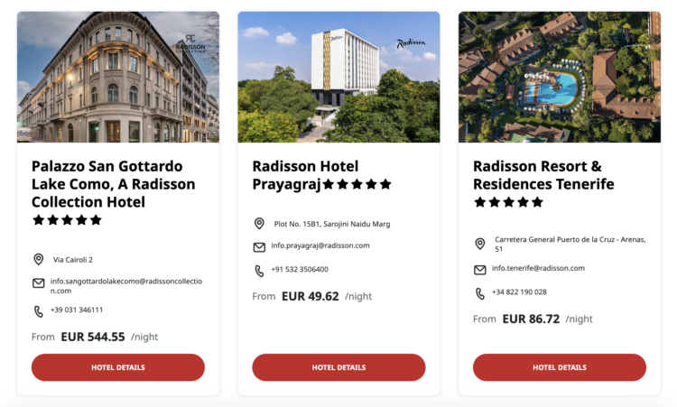 Radisson Hotels