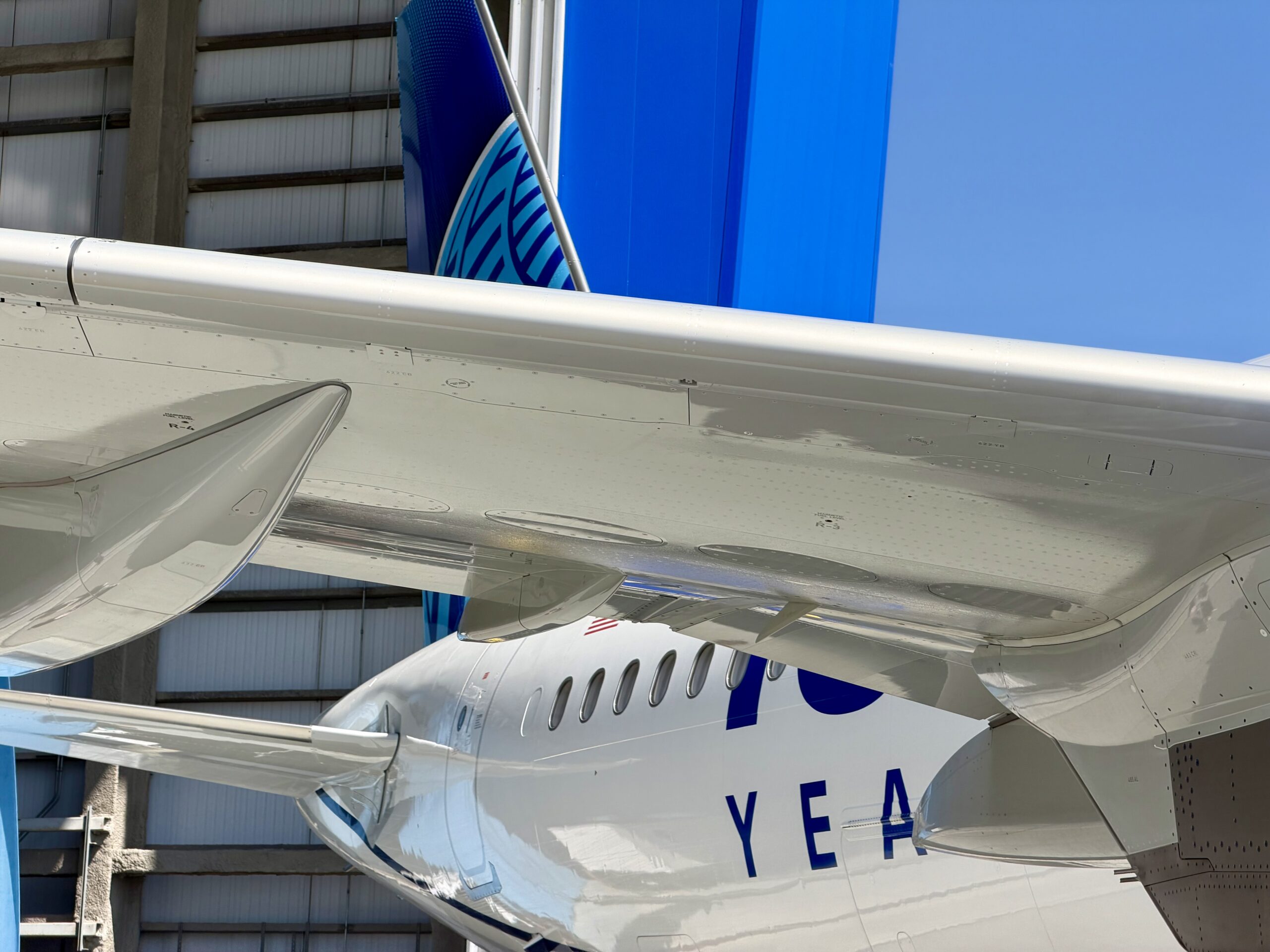 United A321neo at LAX.