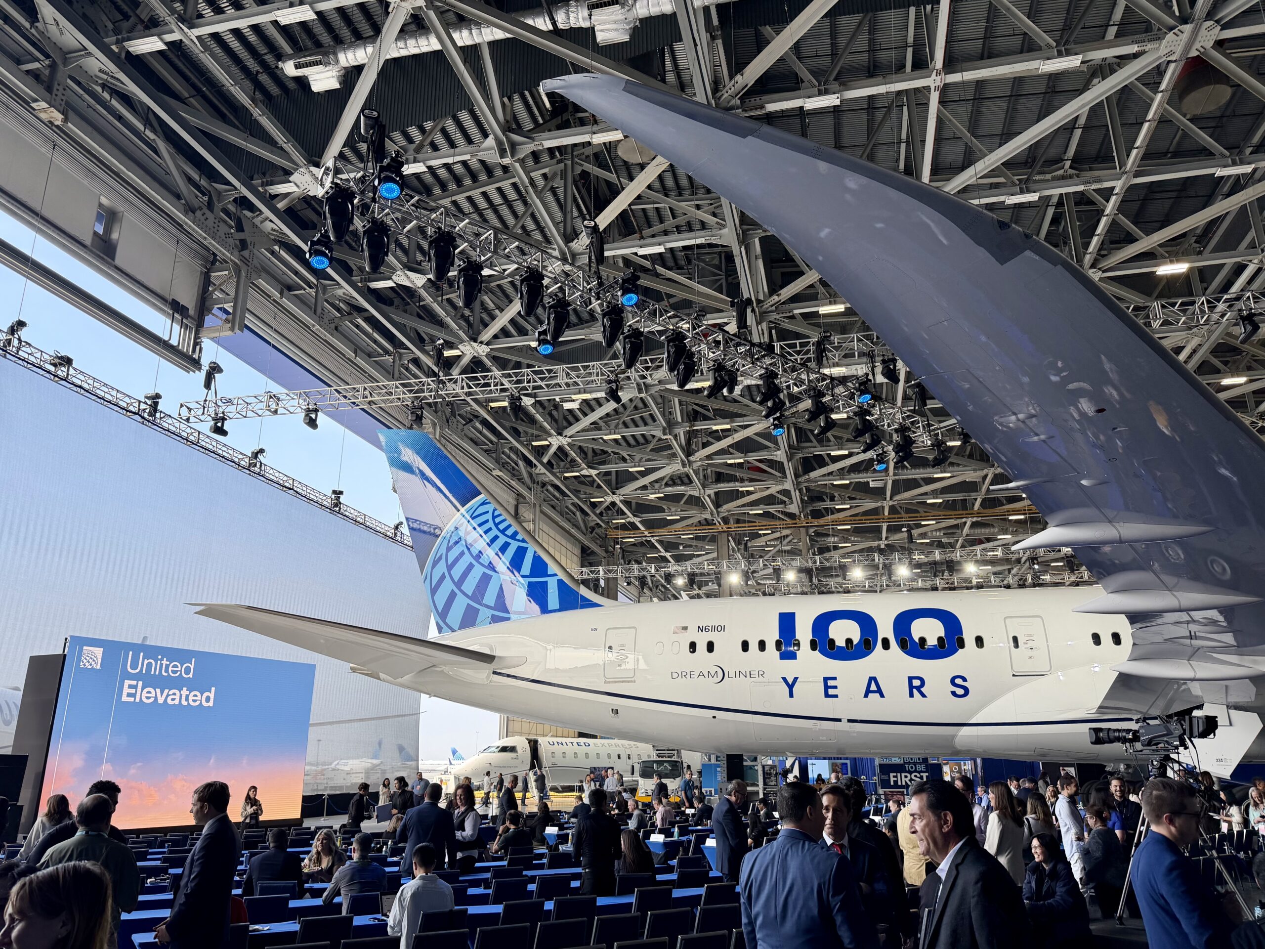 United 787 at Elevated Event 2026.
