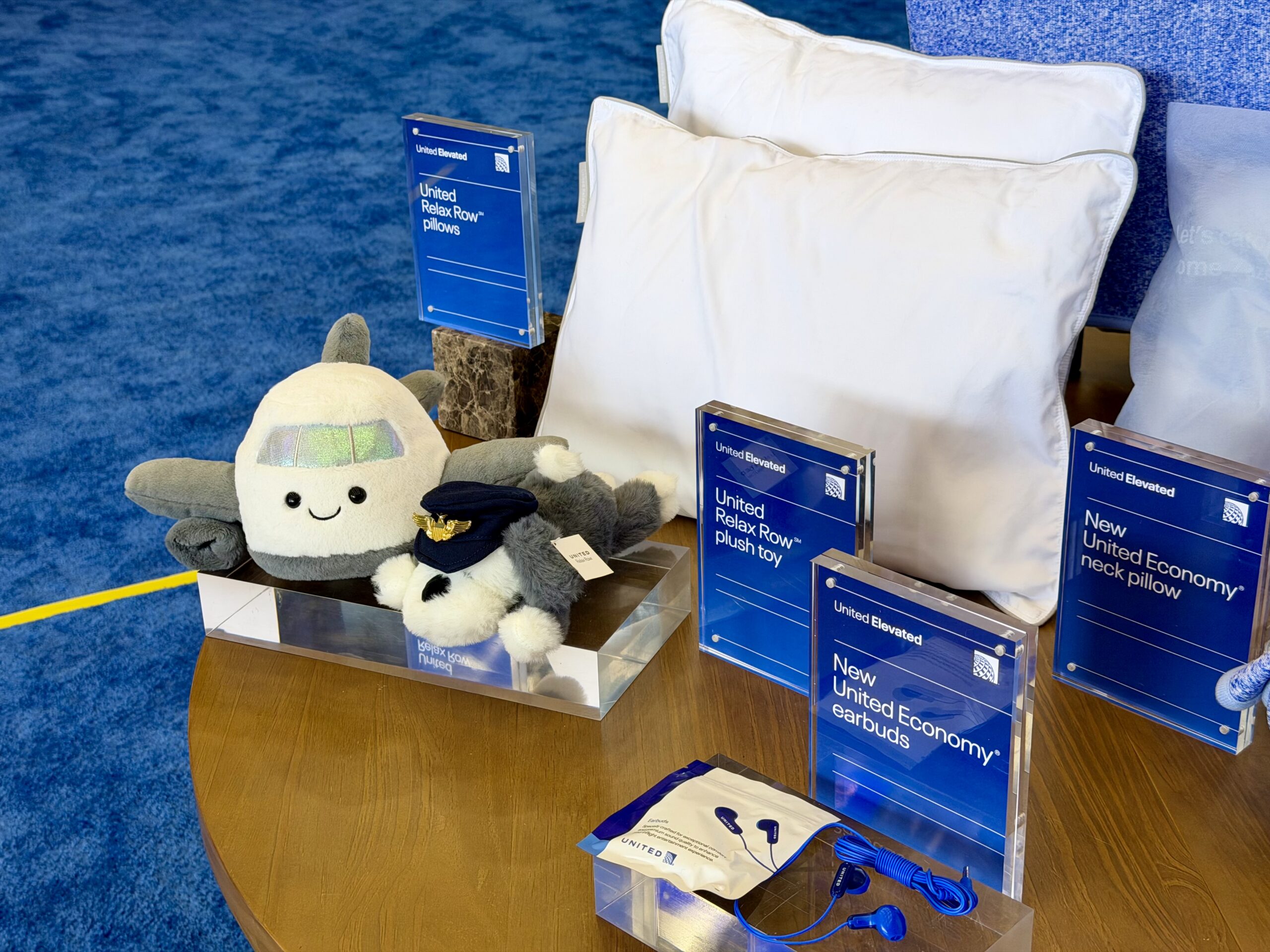 United Relax Row amenities