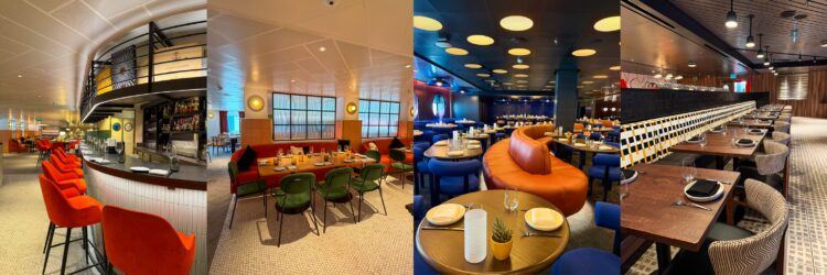 Restaurants aboard Virgin Voyages Brilliant Lady
