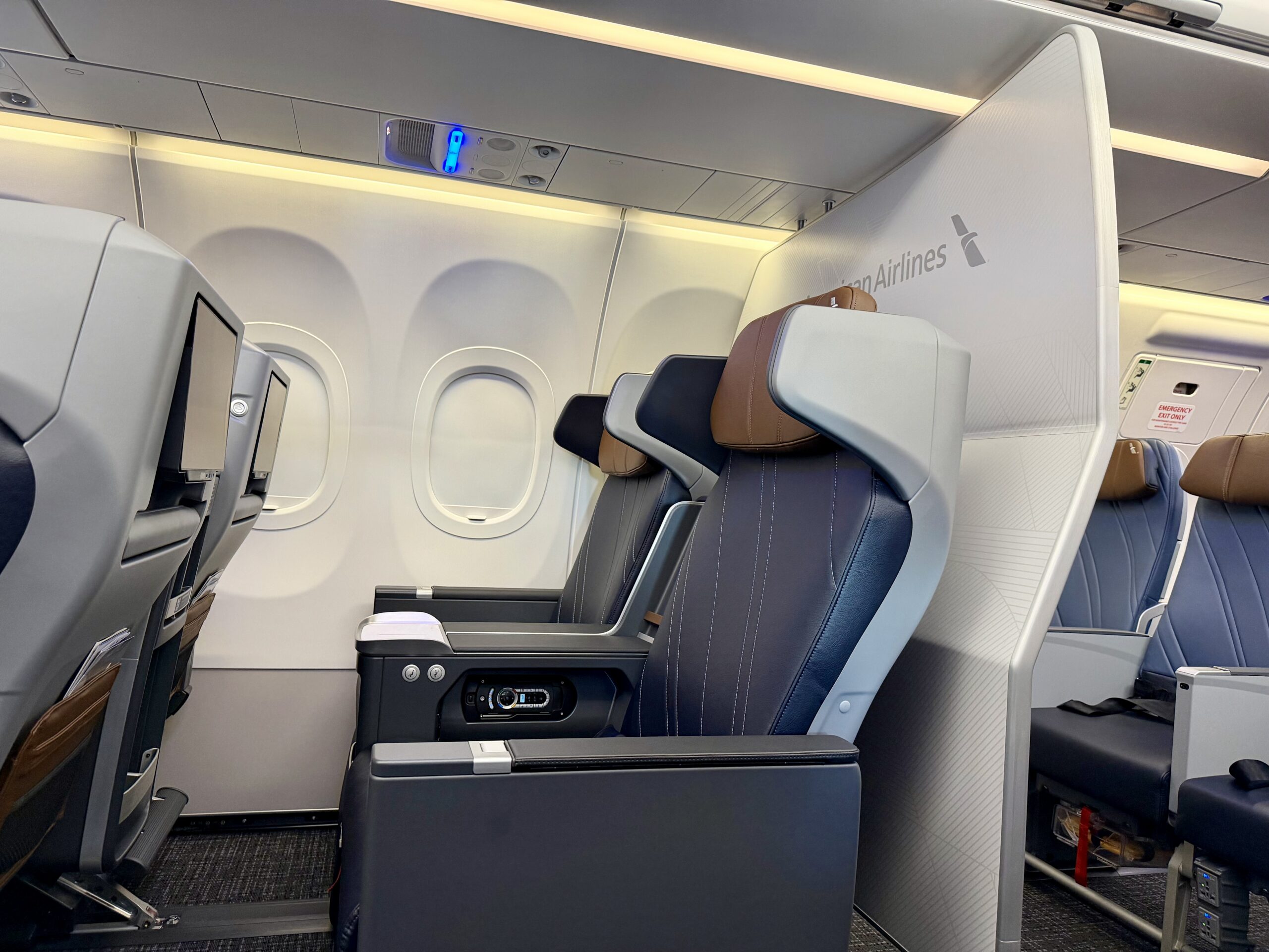 Premium economy on an American Airlines A321XLR.