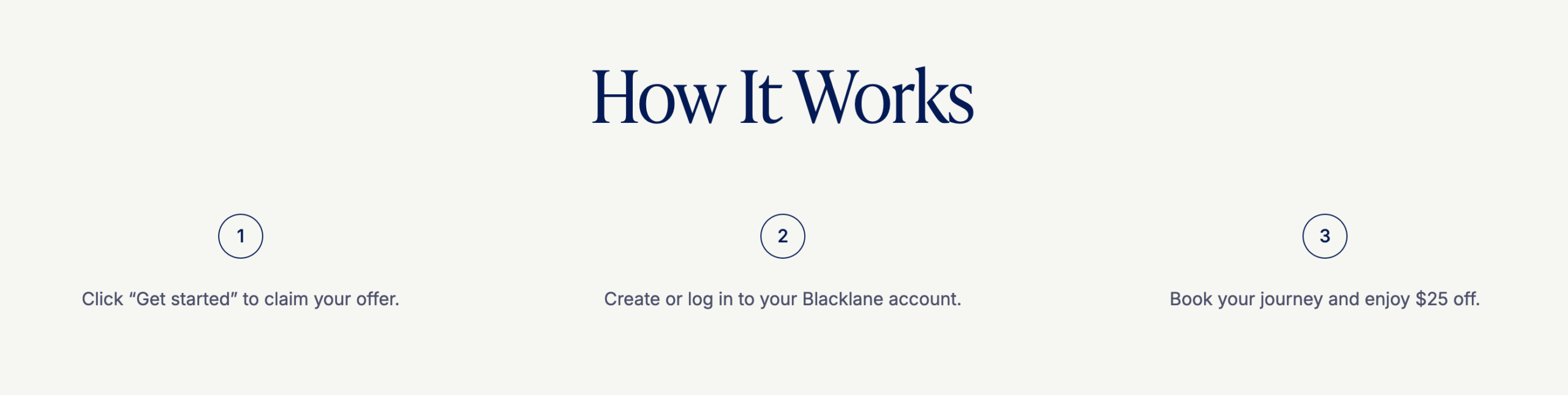CLEAR Blacklane booking instructions