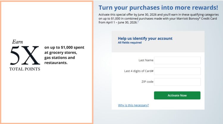 Chase Marriott 5X Q2 26 Promo