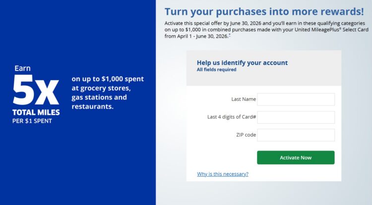 Chase United 5X Q2 26 Promo