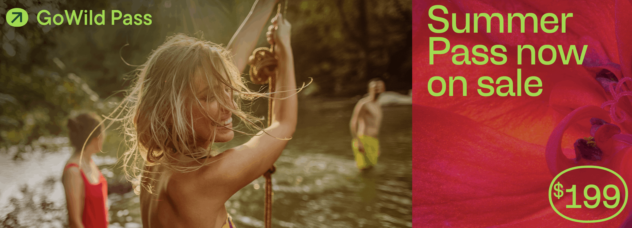 Screenshot of Frontier Airlines GoWild banner image