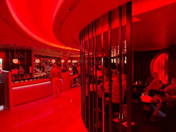 Virgin Voyages during Scarlet Night