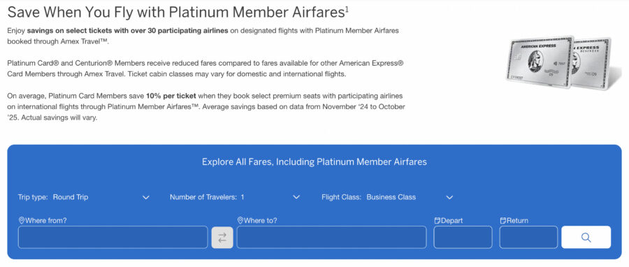 Platinum Member Airfares Search