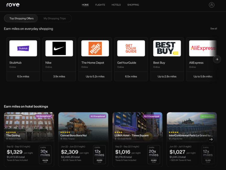Rove homepage