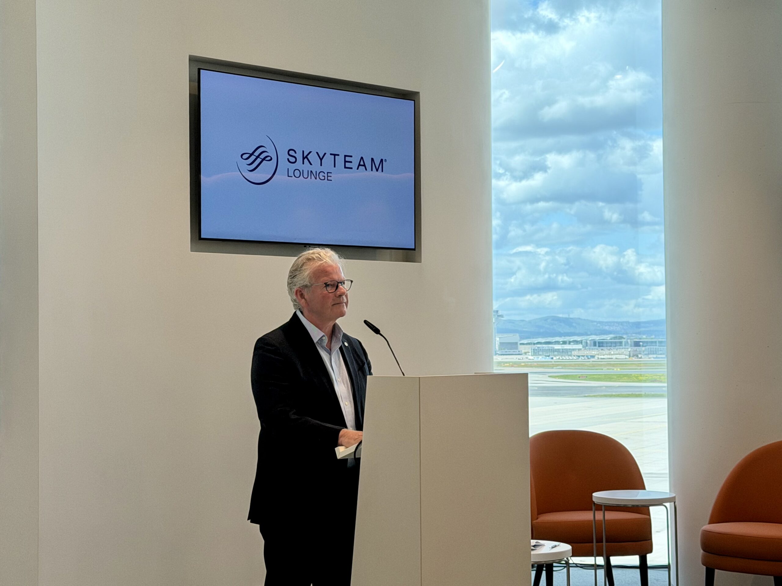 SkyTeam CEO Patrick Roux