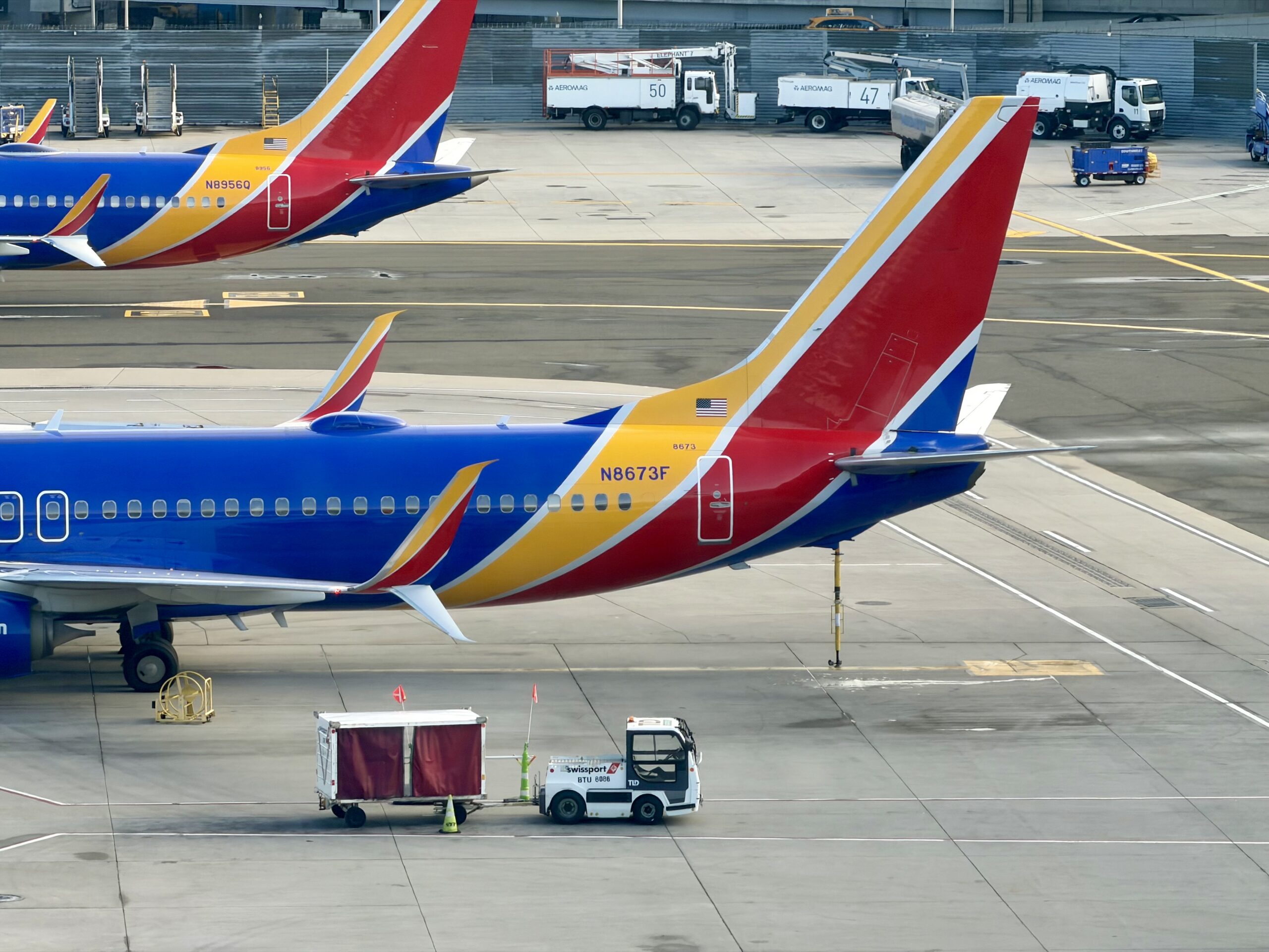 Southwest 737s at LGA.