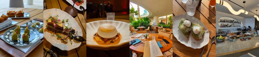 Food and Bev options at Andaz Miami Beach