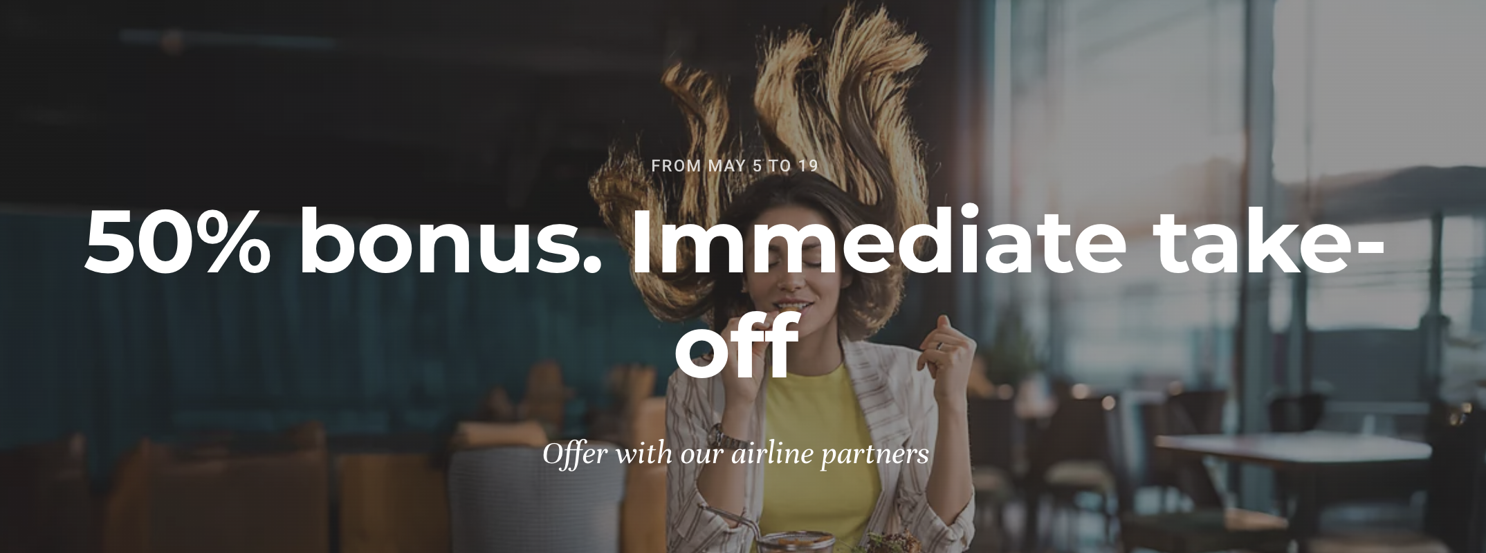 Screenshot of Accor Live Limitless airline transfer bonus