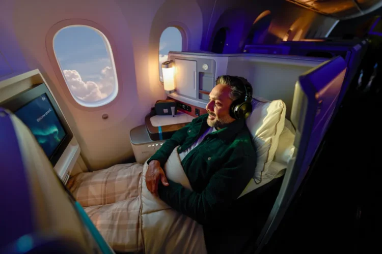 Alaska Atmos Titanium Global Upgrades work on Alaska Airlines International Business Class