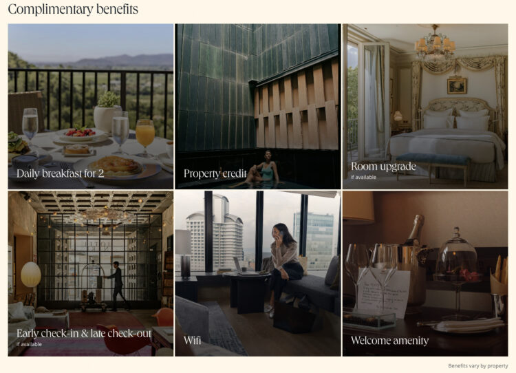 Chase Travel The Edit Benefits