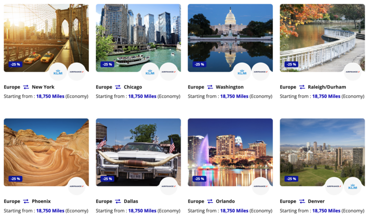 Screenshot of Flying Blue Promo Rewards for May 2026