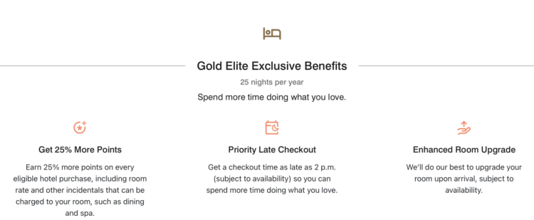 Gold Elite Status from Marriott.com