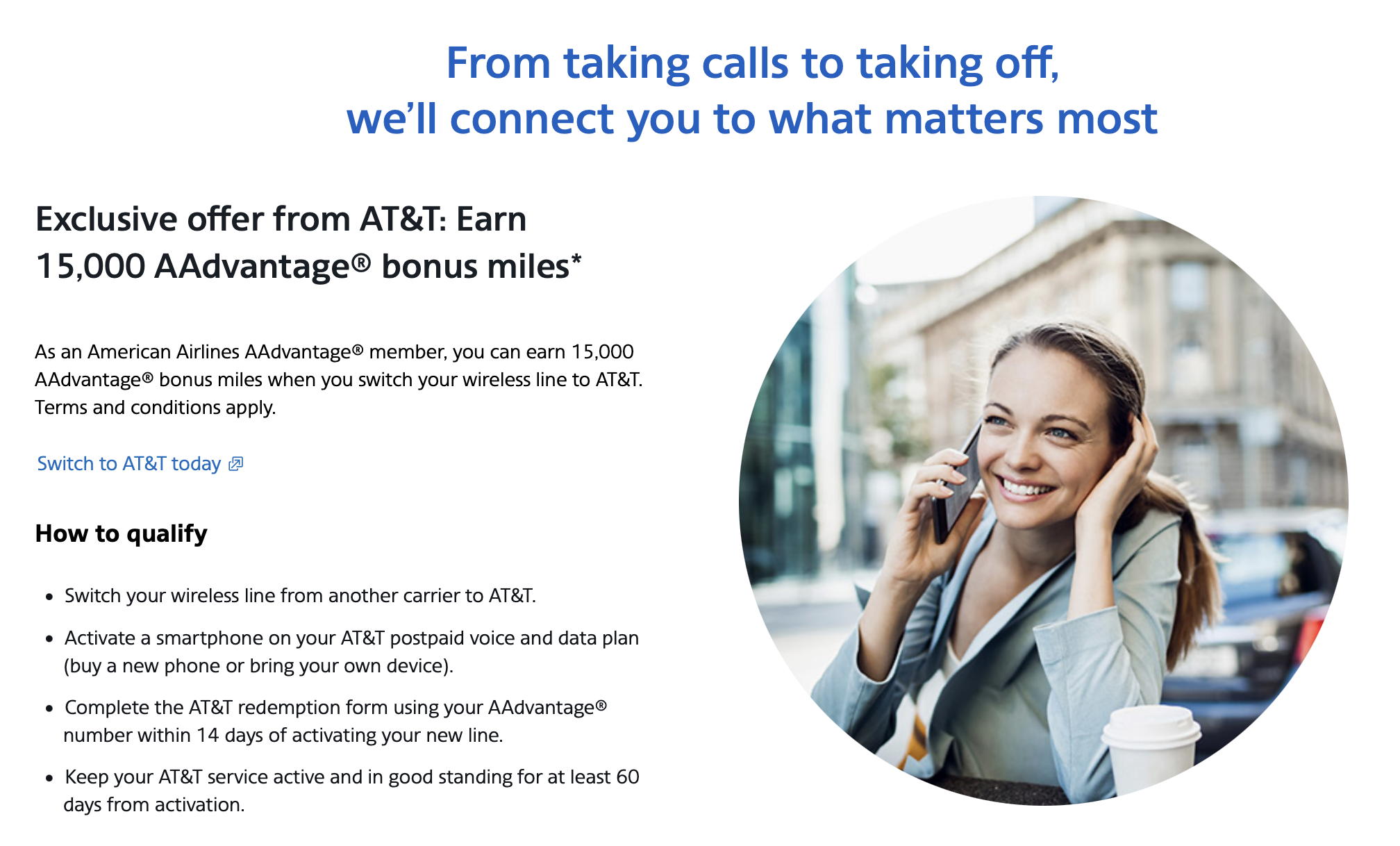 AT&T/AAdvantage offer