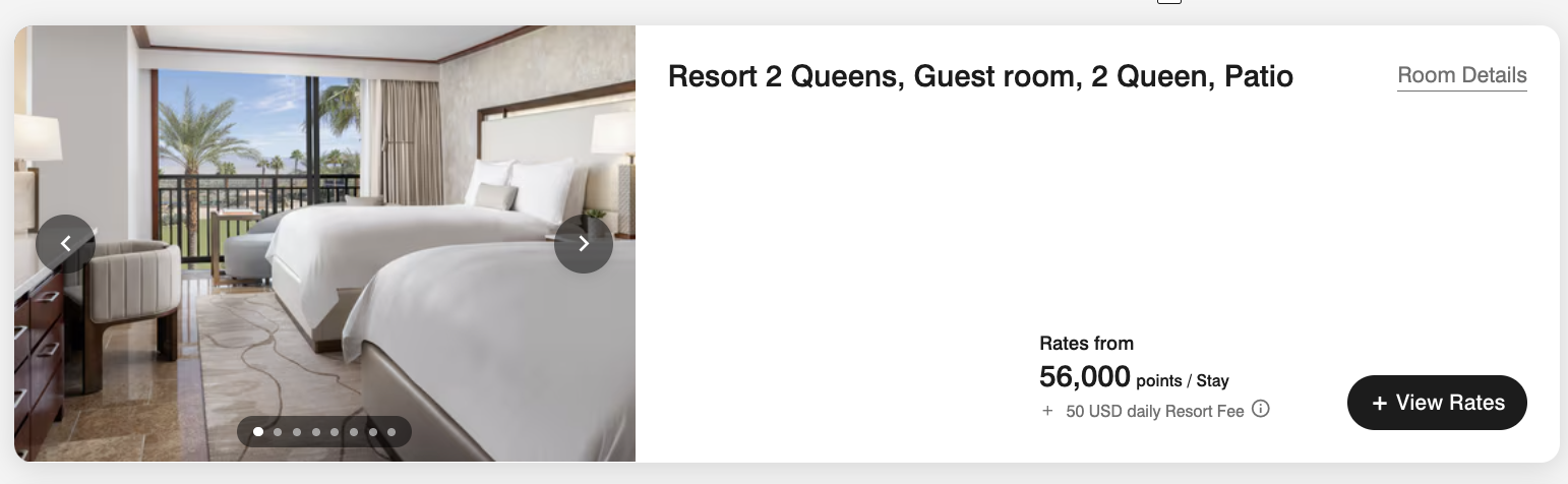 ritz carlton rancho mirage points booking