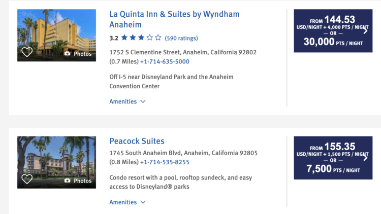 Wyndham booking site