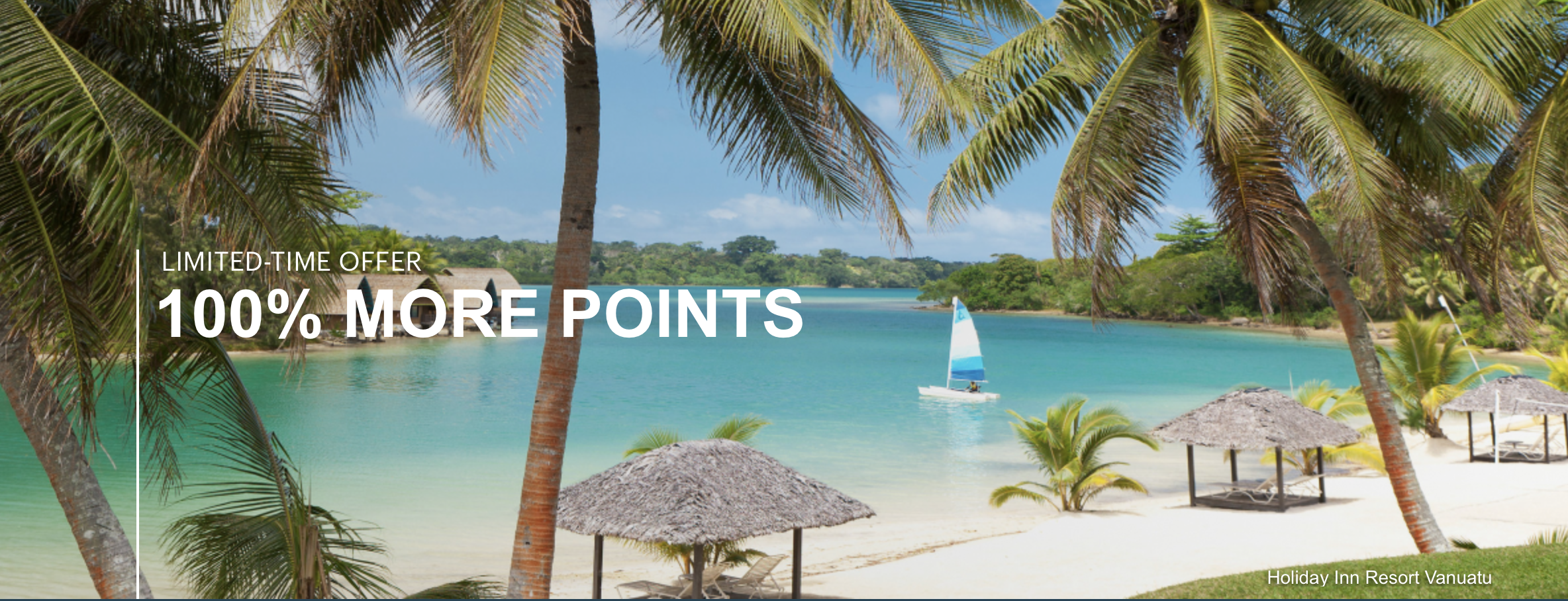 Buy IHG One Rewards points with a 100% bonus
