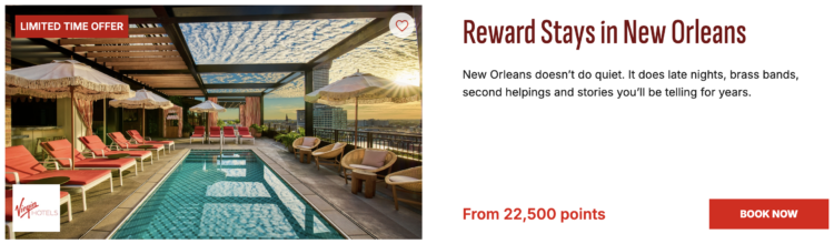 Virgin Hotels New Orleans Promo