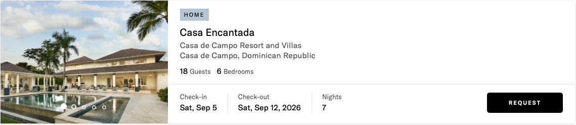Casa Encantada listing through Inspirato