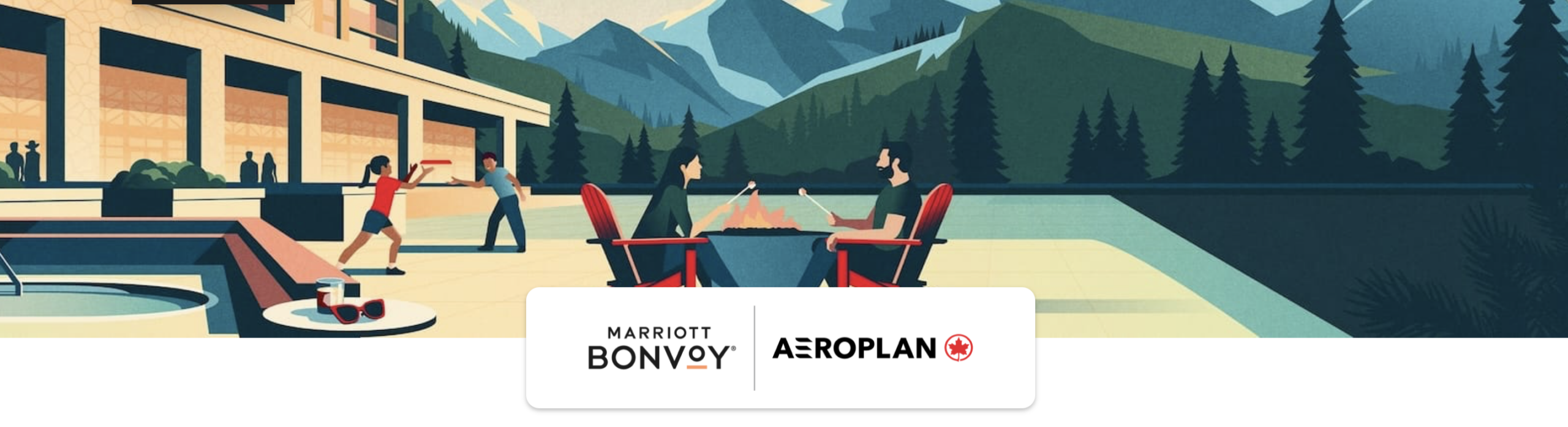 Marriott/Aeroplan preferred partnership homepage