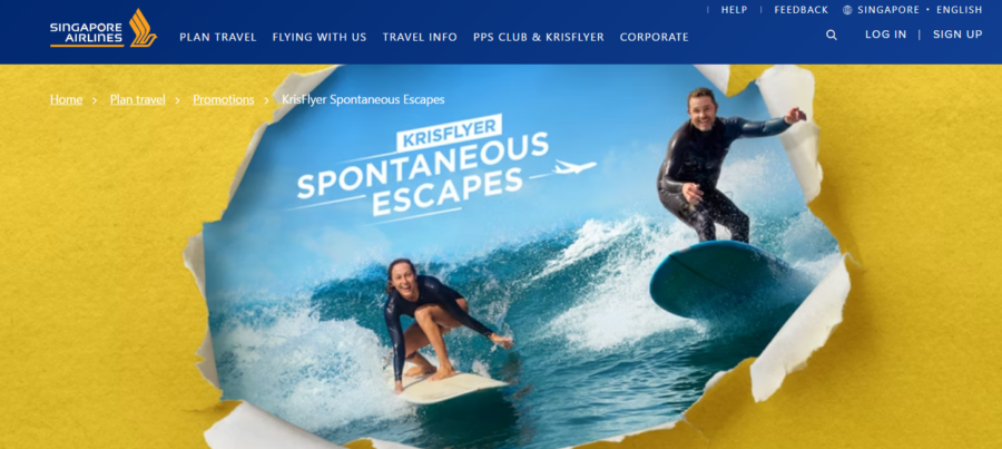 Banner image for Singapore Spontaneous Escapes
