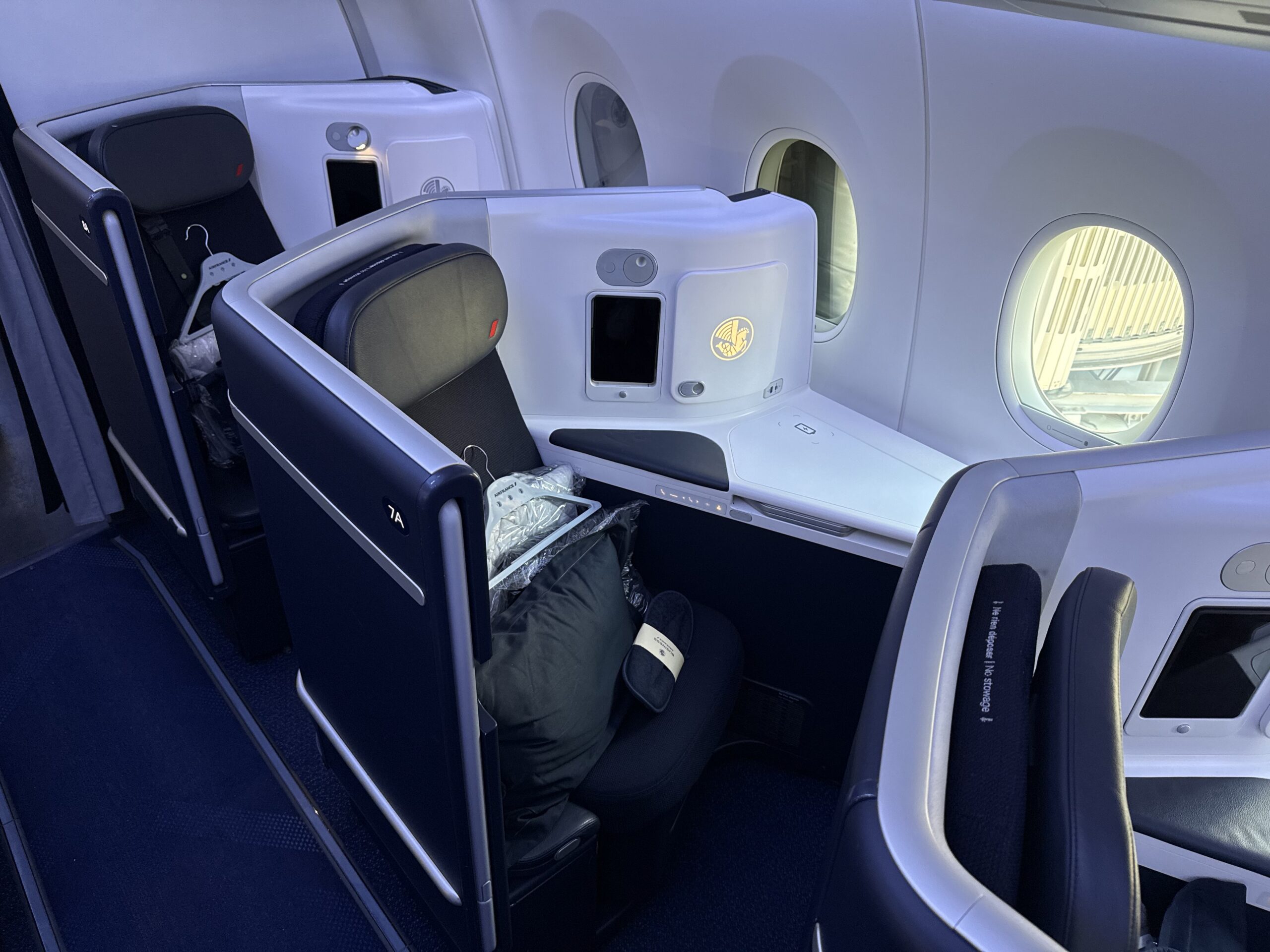 Air France business class seat