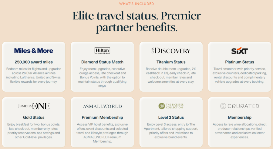 ASmallWorld elite status benefits