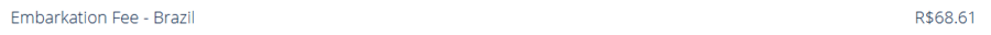 British Airways Brazil fee