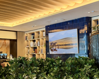 First Look: Chase Unveils a Texas-Inspired Sapphire Lounge at Dallas Fort Worth International Airport