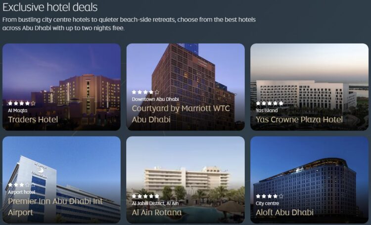 Etihad Stopover Hotels 2026
