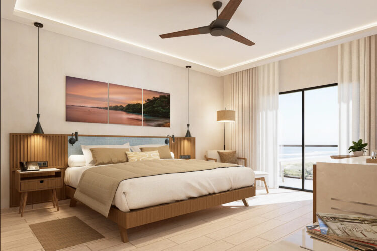 Bedroom at the Hyatt Vivid Punta Cana