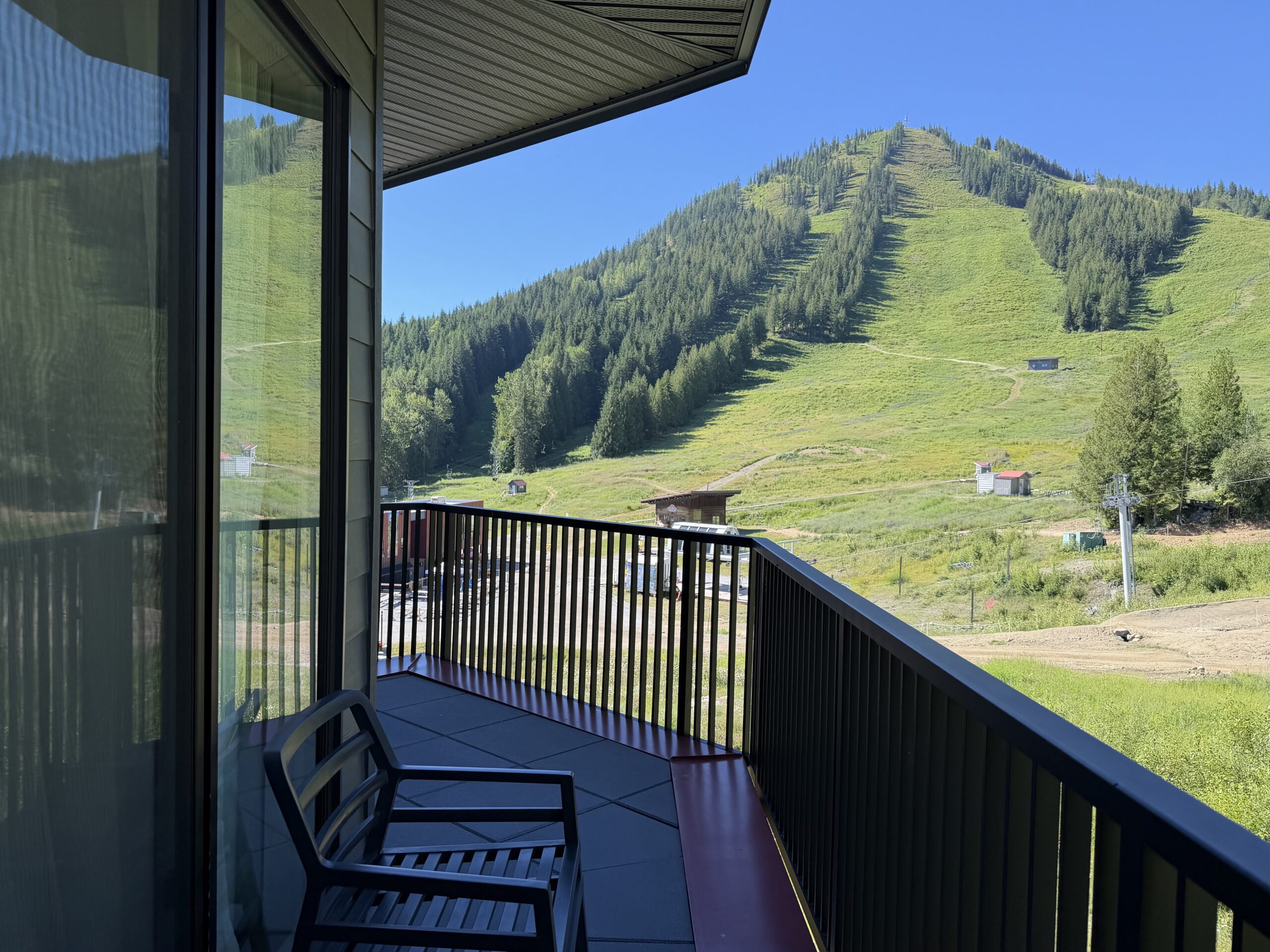 Outdoor balcony at The Josie.