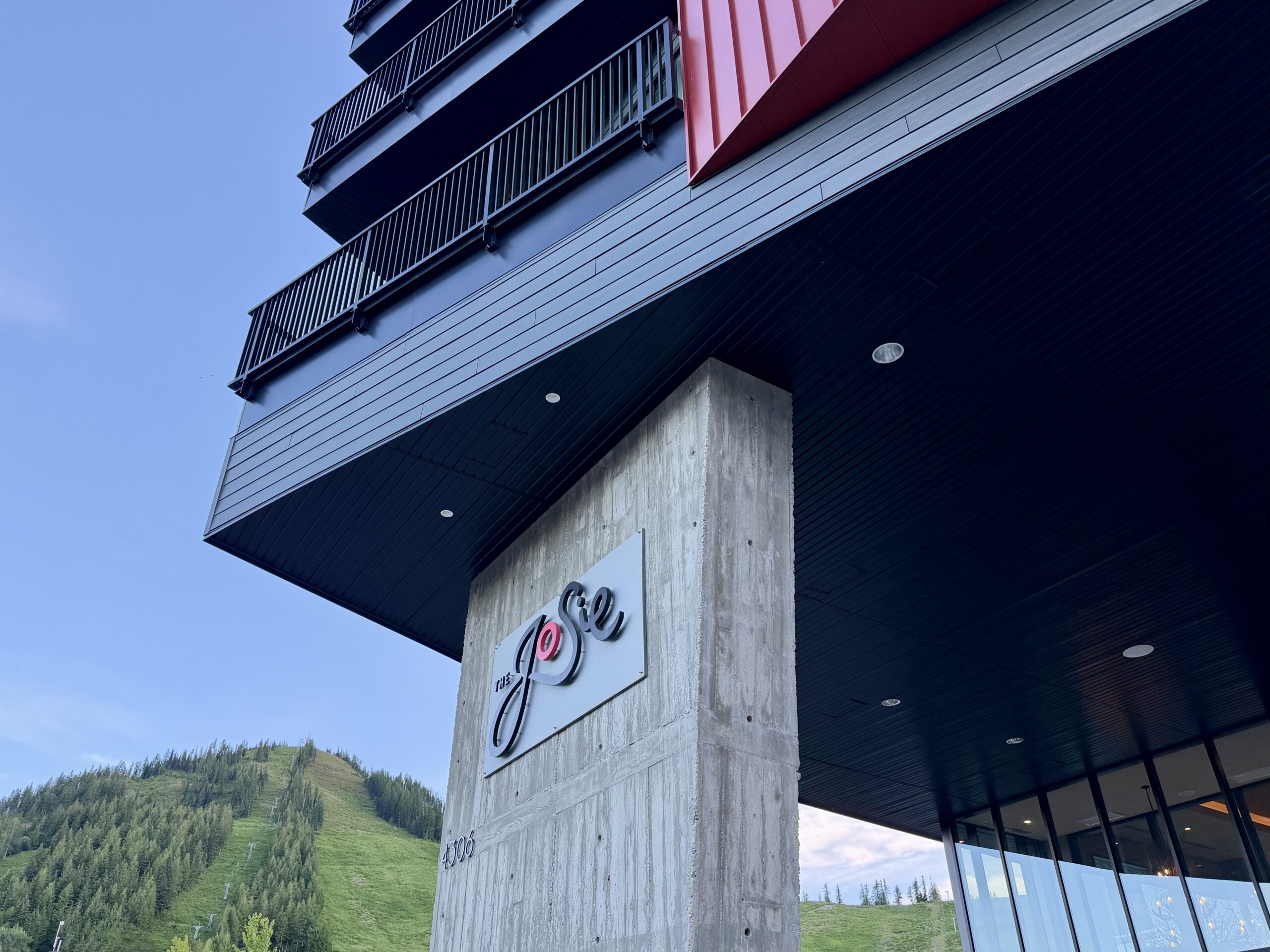 Exterior of The Josie at RED Mountain Resort