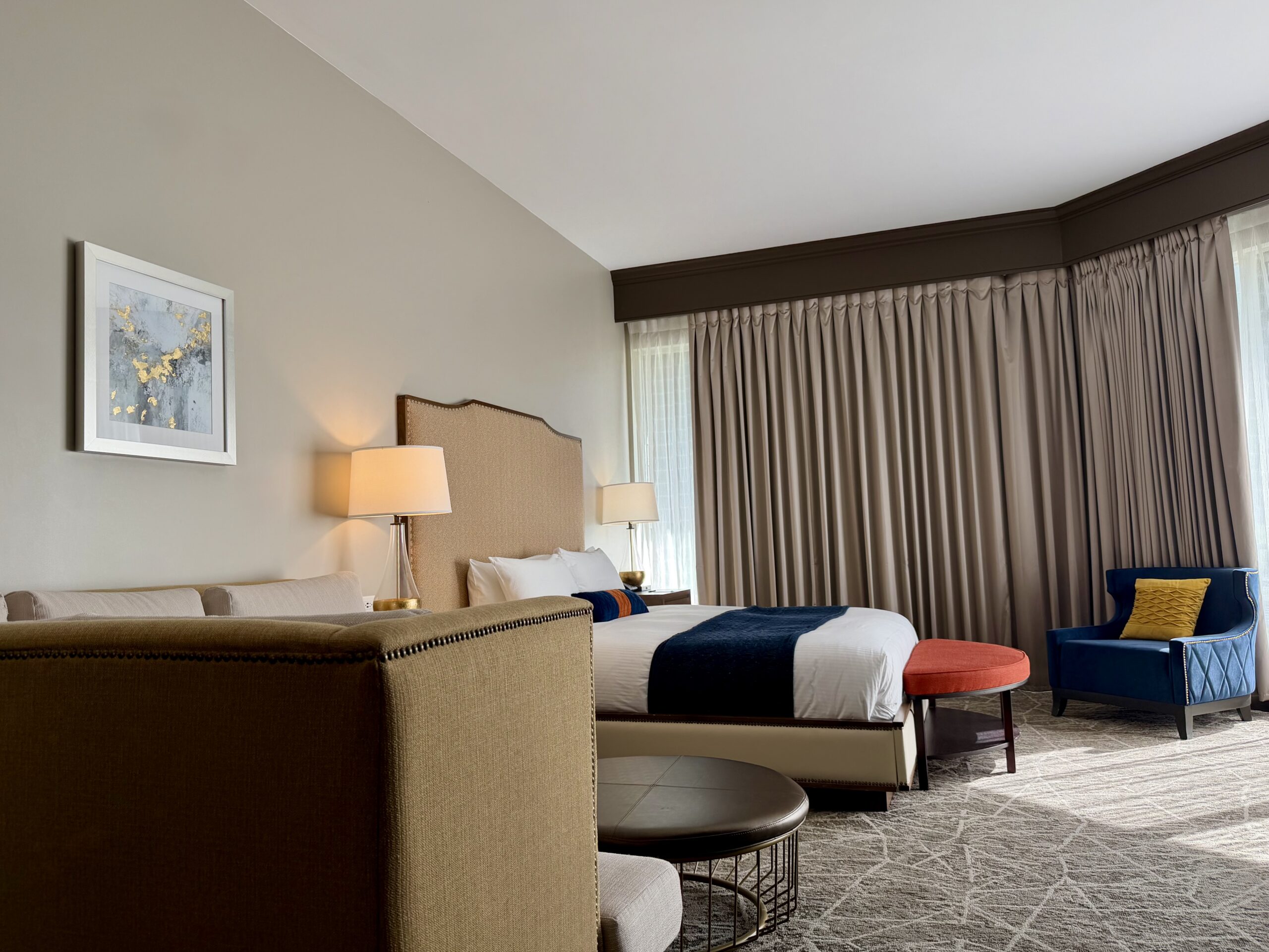 Bedroom at The Josie.
