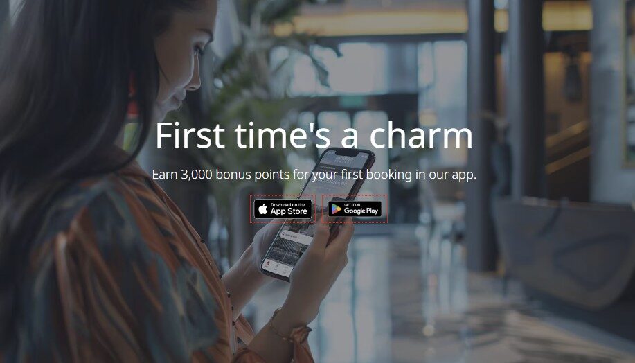 Radisson 3,000 Bonus Points with App 2026 Promotion