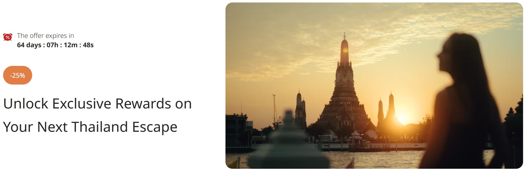 Radisson 3X Points and 25 Off in Thailand 2026 Promotion