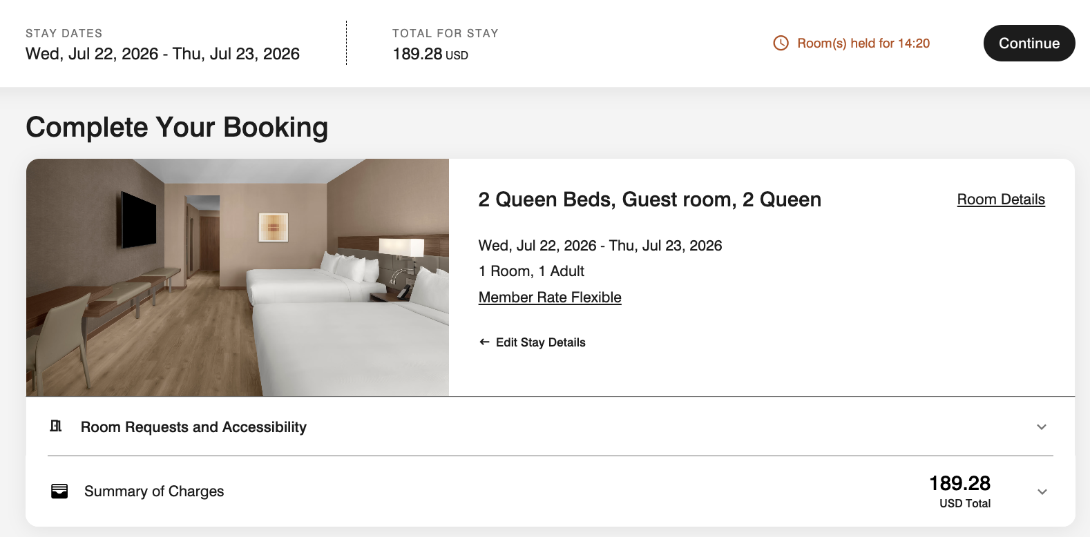 AC Hotel Scottsdale cash rate