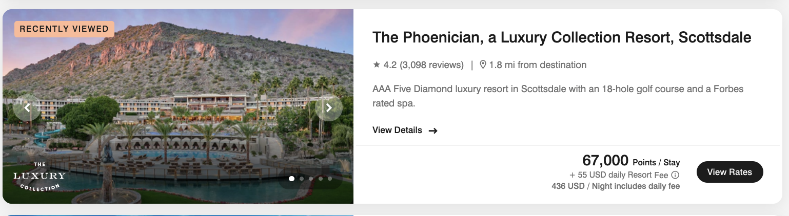 phoenician points rate