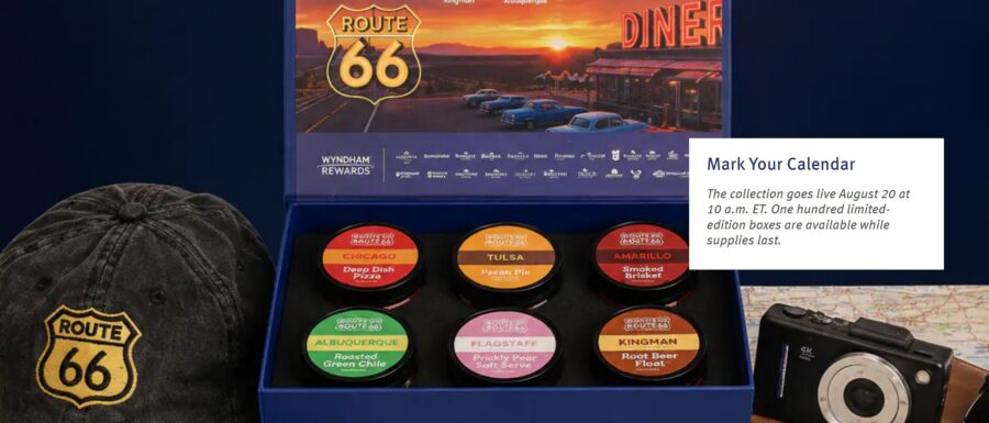 Wyndham Rewards Candy Collection for Route 66