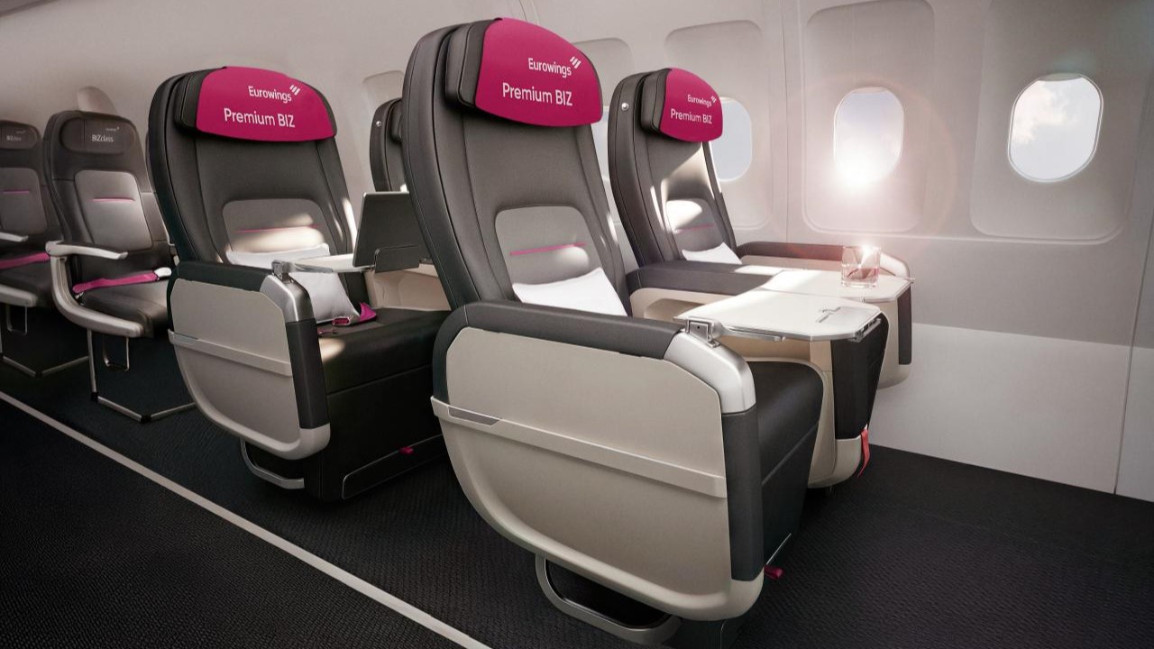 Eurowings premium business seat