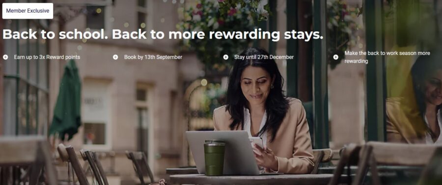 Accor 3X Points August 2026 Promotion