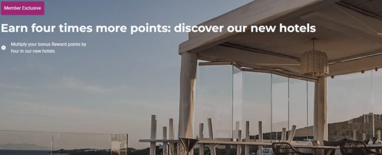 Accor 4X Points at New Hotels August 2026 Promotion